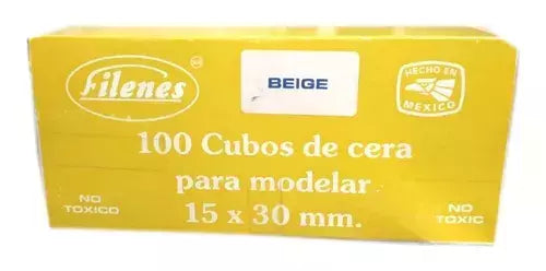 Cubos de cera para modelar