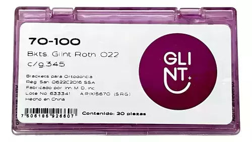 Brackets Glint roth .022