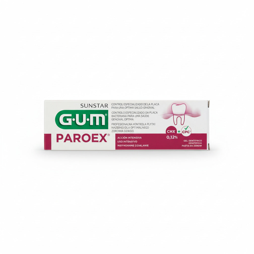 Pasta GUM paroex  control placa bacteriana