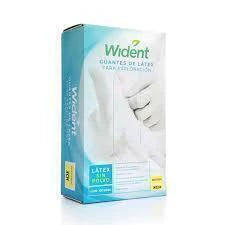 Guantes de latex sin polvo wident