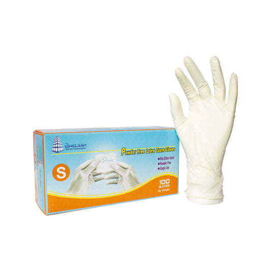 Guantes latex libres de polvo talla m