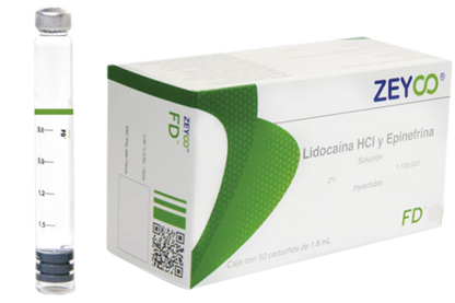Lidocaina c epinefrina zeyco