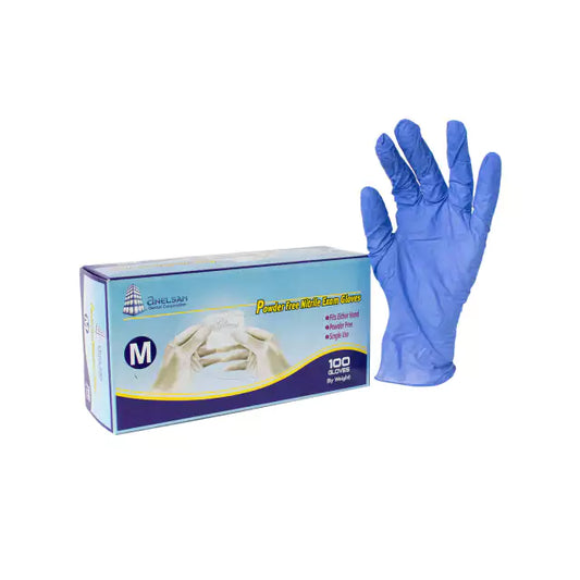 Guantes azul de nitrilo anelsam