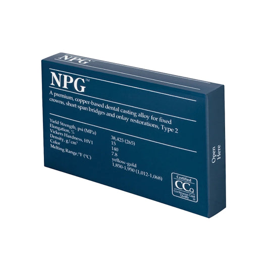 Metal npg alineacion no preciosa tipo II 1oz