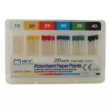 Puntas de papel metabiomedic 45-80