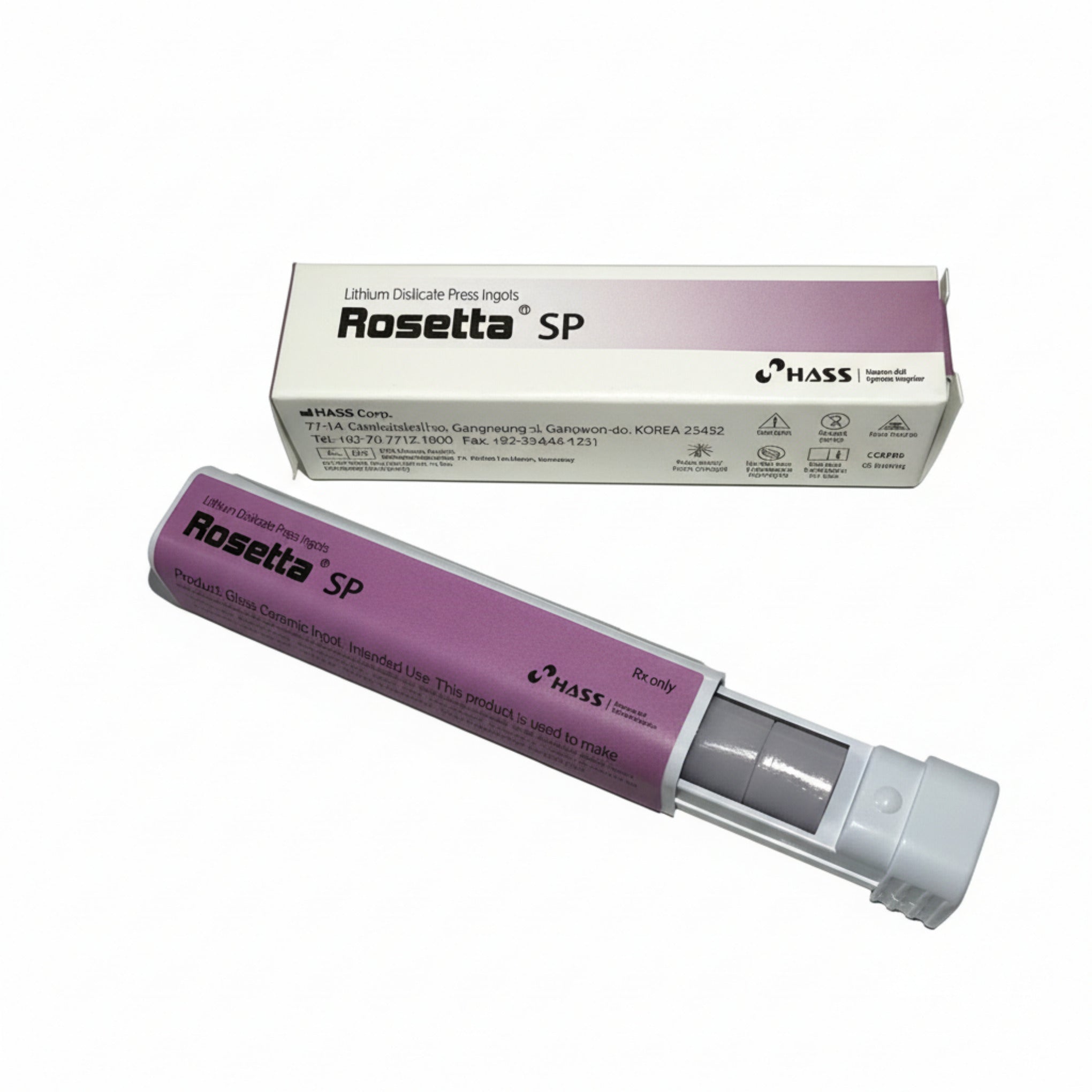 Pastilla rosetta amber press hass