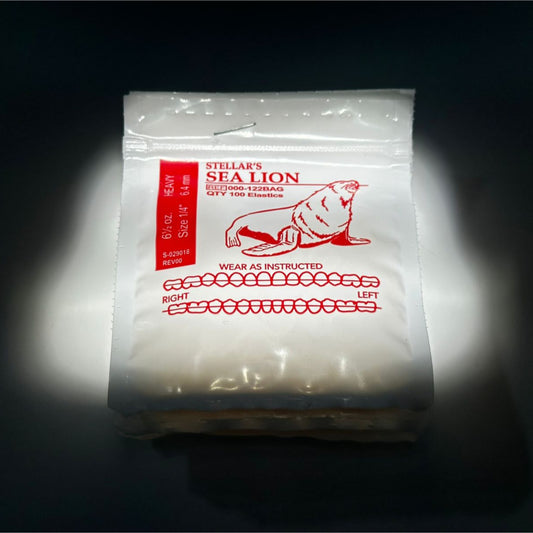Ligas intraorales 6.5oz 1/4 leon