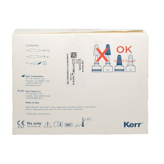 Temp bond cemento temporal kerr