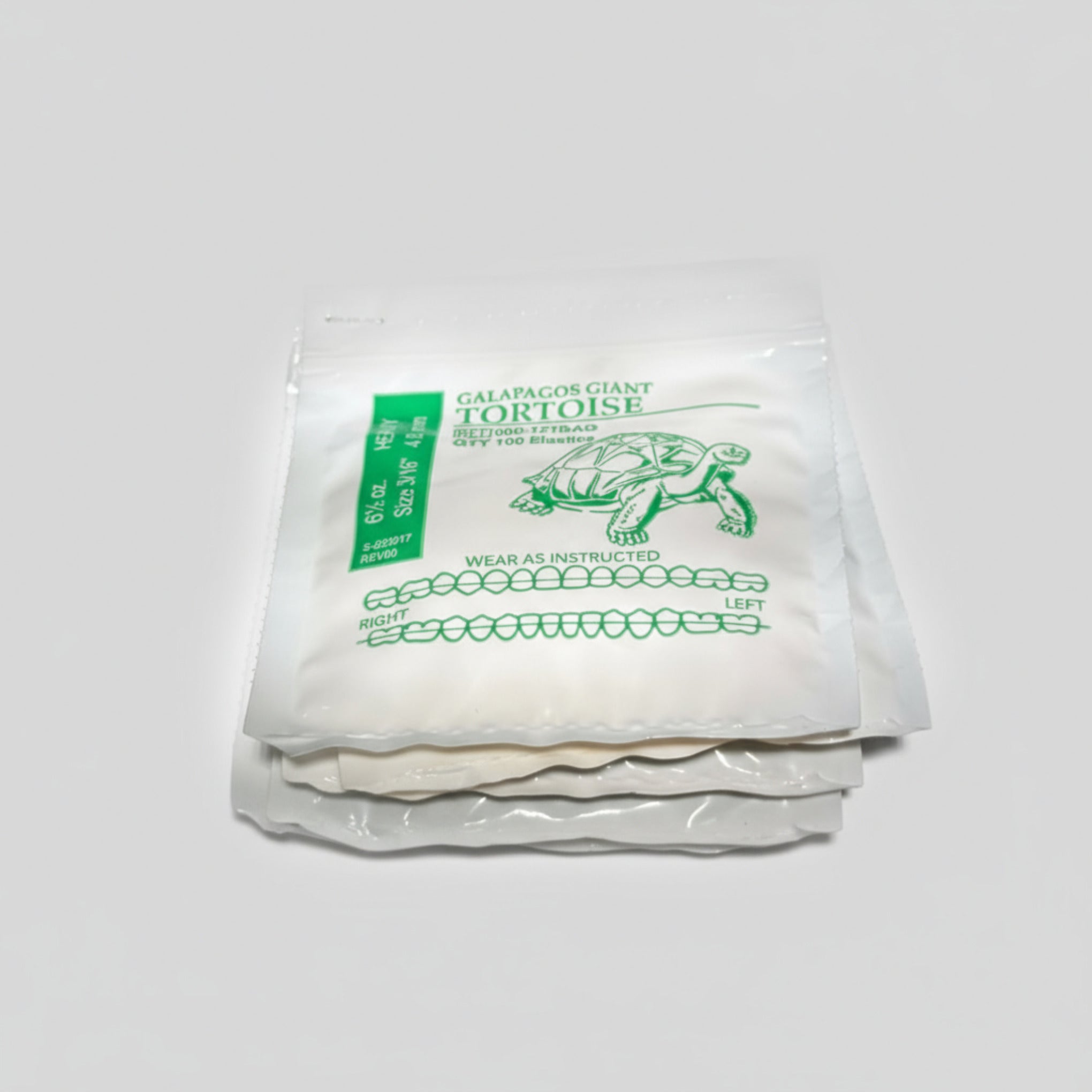 Ligas intraorales 6.5oz. 3/16 tortuga
