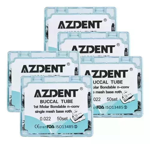 Tubo bucal azdent 1 molar mesh