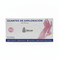 Guantes de nitrilo rosa anelsam